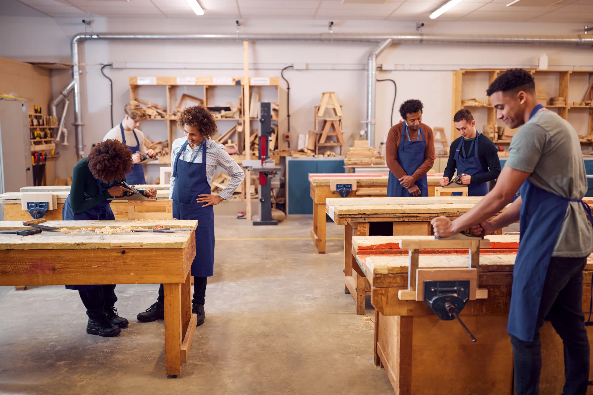 Taller de carpintería CECATI 151